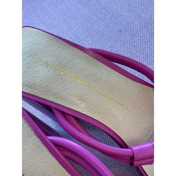 Intentionally Blank x Revolve Wick Sandals in Flamingo 6 Womens High Heels